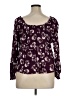 Torrid Purple 3/4 Sleeve Blouse Size 1X Plus (1) - photo 2