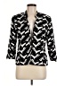 PREMISE Print Black Blazer Size 8 - photo 1