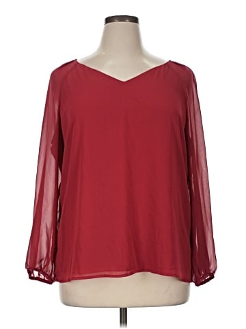 Nine West Long Sleeve Blouse (view 1)