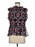 Stellah 100% Polyester Black Sleeveless Blouse Size M - photo 1