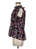 Stellah 100% Polyester Black Sleeveless Blouse Size M - photo 5