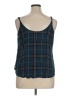 Torrid Blue Sleeveless Blouse Size 1X Plus (1) - photo 2