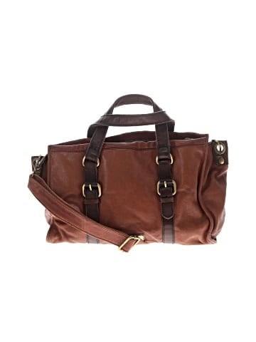 Fossil Leather Satchel (view 1)