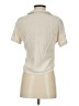 Love Notes Ivory Short Sleeve Blouse Size S - photo 2