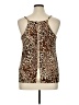 Bar III Brown Sleeveless Top Size XL - photo 2