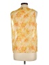 Shein 100% Polyester Yellow Sleeveless Blouse Size 12 - photo 2