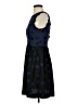 Corey Lynn Calter 100% Polyester Polka Dots Blue Casual Dress Size 4 - photo 5
