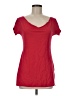 Nancy Rose Performance Red Short Sleeve Top Size 8 - photo 1