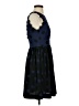 Corey Lynn Calter 100% Polyester Polka Dots Blue Casual Dress Size 4 - photo 4