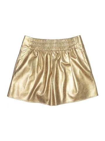 Emily McCarthy Faux Leather Skirt (view 2)