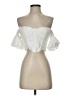 Bardot 100% Linen White Sleeveless Blouse Size 4 - photo 1
