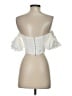 Bardot 100% Linen White Sleeveless Blouse Size 4 - photo 2
