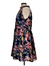 Iska 100% Polyester Floral Blue Casual Dress Size 10 - 12 - photo 5