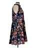 Iska 100% Polyester Floral Blue Casual Dress Size 10 - 12 - photo 4