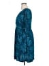 Torrid Paisley Teal Casual Dress Size 1X Plus (1) - photo 5