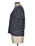 Ann Taylor Stripes Blue Short Sleeve Turtleneck Size L - photo 5
