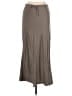 Vince. Solid Gray Casual Skirt Size L - photo 1