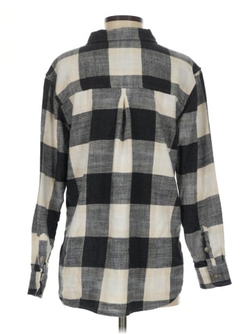 American Eagle Outfitters Long Sleeve Button-Down Shirt (view 2)