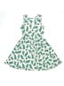 Dot Dot Smile Print Teal Dress Size 5 - photo 1