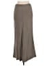 Vince. Solid Gray Casual Skirt Size L - photo 2