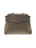 Trina 100% Leather Gray Leather Satchel One size - photo 3