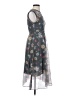 Unbranded Floral Gray Cocktail Dress Size 0 - photo 4
