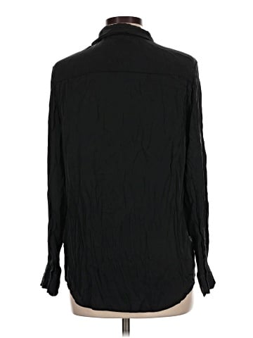 Quince Long Sleeve Silk Top (view 2)