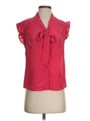 Banana Republic Factory Store Sleeveless Silk Top (view 1)
