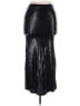 Chan Luu 100% Viscose Metallic Black Formal Skirt Size XL (estimated) - photo 1