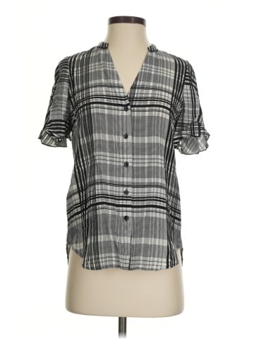 Diane von Furstenberg Short Sleeve Blouse (view 1)