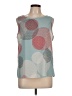 Renee C. 100% Polyester Teal Sleeveless Blouse Size L - photo 1