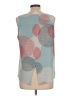 Renee C. 100% Polyester Teal Sleeveless Blouse Size L - photo 2