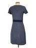 Boden Chevron-herringbone Blue Casual Dress Size 4R - photo 2