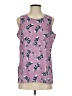 Masseys 100% Polyester Purple Sleeveless Blouse Size S - photo 1