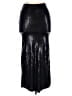 Chan Luu 100% Viscose Metallic Black Formal Skirt Size XL (estimated) - photo 2