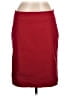 Rekucci Solid Red Casual Skirt Size L - photo 1