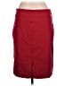Rekucci Solid Red Casual Skirt Size L - photo 2