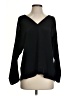 Ramy Brook 100% Silk Black Long Sleeve Silk Top Size S - photo 1