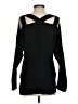 Ramy Brook 100% Silk Black Long Sleeve Silk Top Size S - photo 2