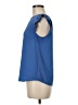 Monteau Blue Sleeveless Blouse Size M - photo 5