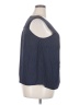 Talbots Outlet 100% Polyester Blue Sleeveless Blouse Size 2X - photo 4