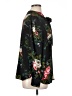 Ann Taylor LOFT 100% Polyester Floral Black Long Sleeve Blouse Size XL - photo 4