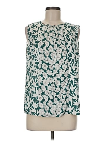 Rebecca Taylor Sleeveless Silk Top (view 1)