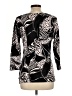 ECI Black 3/4 Sleeve Blouse Size L - photo 2