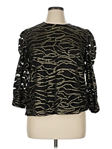 Halogen 3/4 Sleeve Blouse (view 1)