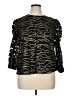 Halogen Black 3/4 Sleeve Blouse Size 1X - photo 1