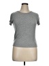 Love Charm Gray Short Sleeve Top Size XL - photo 1