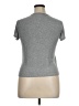 Love Charm Gray Short Sleeve Top Size XL - photo 2