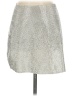 12th Tribe 100% Polyester Metallic Silver Formal Skirt Size S - photo 1