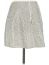 12th Tribe 100% Polyester Metallic Silver Formal Skirt Size S - photo 2